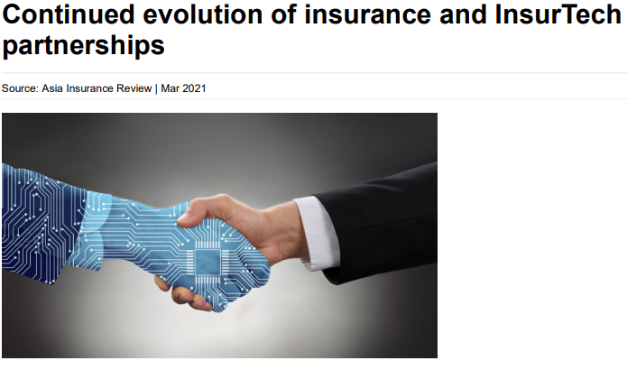 Continued Evolution of Insurance and  Insurtech Partnerships